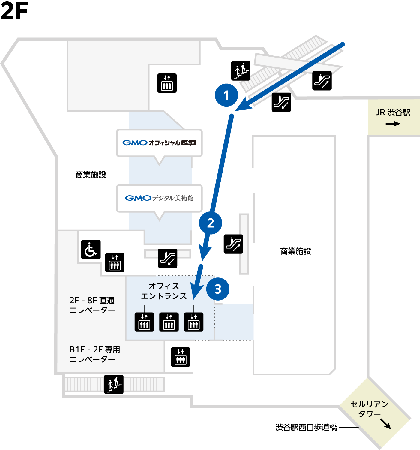 渋谷フクラス入館方法 グループ本社アクセスマップ 企業情報 Gmoインターネット株式会社