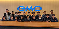 Simulated job hunting with Miyazaki Kita High School students