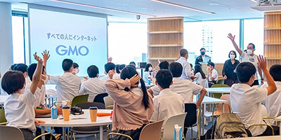 奈良県の高校生による職場体験