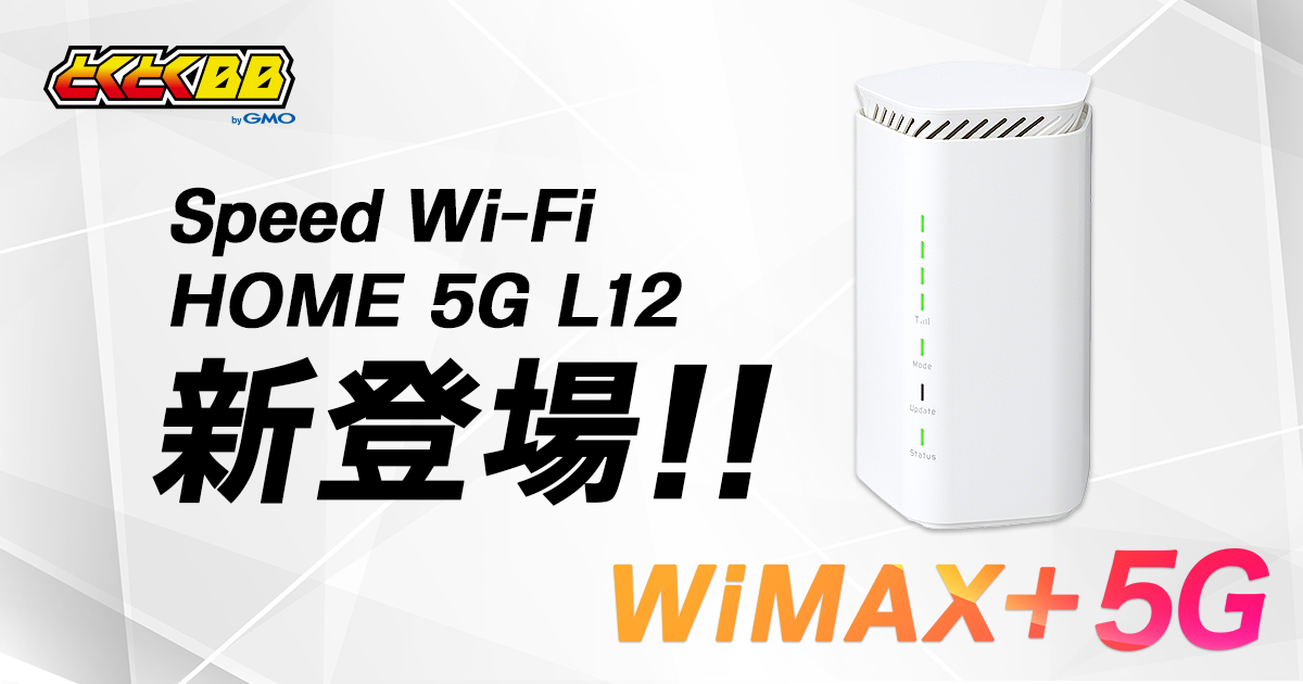 PC周辺機器Speed Wi-Fi HOME 5G L12　ホームルーター